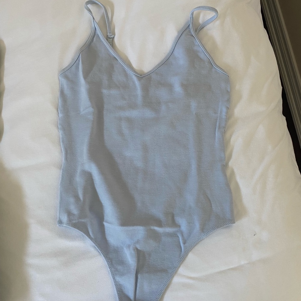 Aritzia Light Blue Bodysuit